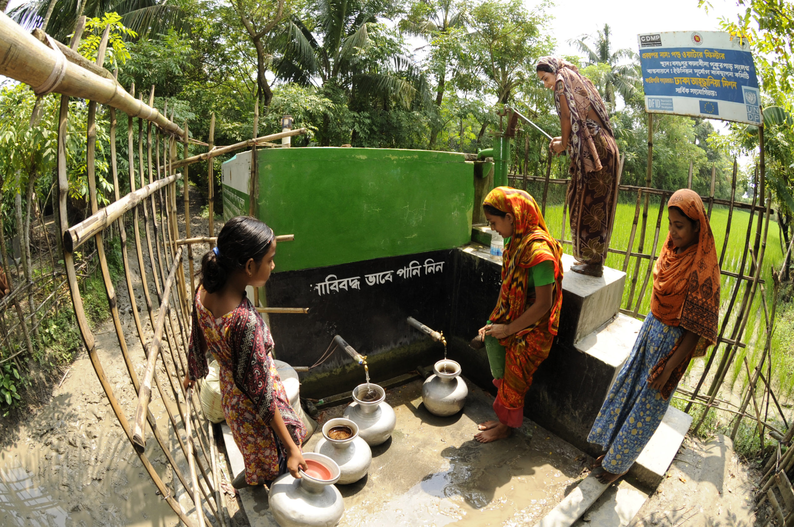 The secret to good health and taking on typhoid? Clean, safe water Take on Typhoid