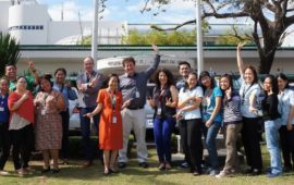CGPS and RITM researchers helped establish genomic surveillance capacity for tracking drug resistance in the Philippines. Photo: Silvia Argimon