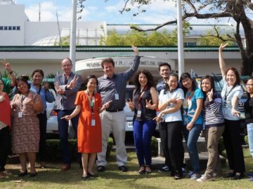 CGPS and RITM researchers helped establish genomic surveillance capacity for tracking drug resistance in the Philippines. Photo: Silvia Argimon