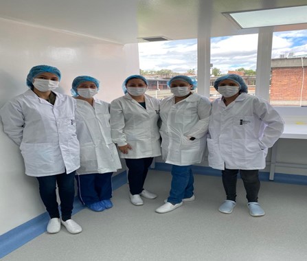Photo: Enteric Pathogens Reference Laboratory Group, Microbiology Group, Instituto Nacional de Salud, Bogotá, Colombia.