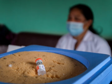 Vaccine cold boxes facilitate the delivery of vaccines