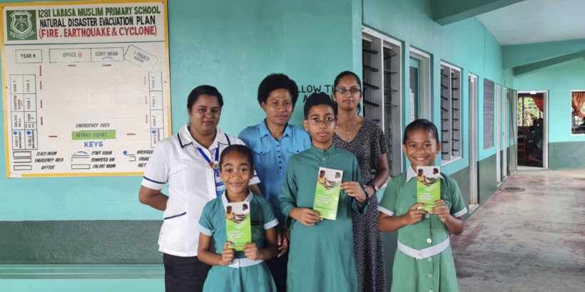 Individuals in Fiji learn about typhoid