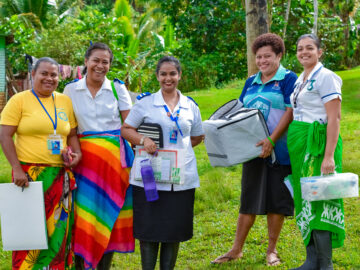 Fiji typhoid conjugate vaccine campaign